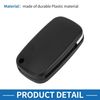 A ABSOPRO 3 Buttons Key Shell Case Keyless Entry Remote Key Fob Replacement Case for Renault Clio