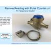 DAE AS-100mP 1" Water Meter with Pulse Output, Measuring in Liter + NPT Coupling