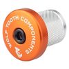 Wolf Tooth Compression Plug with Integrated Spacer Stem Cap Orange