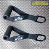 Resistance Bands Handles For Gym Cable Machine Attachment Exercise Rubber Grip  