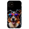 iPhone 11 Australian Shepherd Sunglasses Aussie Wigglebutt Dog Graphic Case