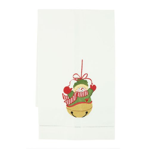 C&F Home Candle Towel White