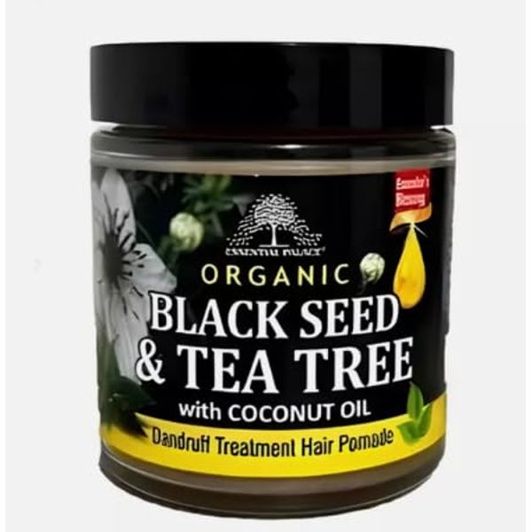 Organic Essential Palace Black Seed, Tea Tree and Coconut Oil Pomade