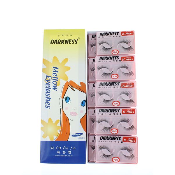 Darkness False Eyelashes K-ma 4 (Pack of 10)