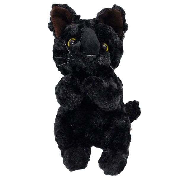 Takeoff Plush Hand Puppet Cat Black