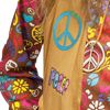 Fun World Peace & Love Hippie Costume, Medium 8-10, Multicolor