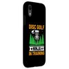 iPhone XR Disc Golf Ninja In Training Frisbee Golfer Golfing Case