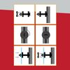 SPARES2GO Greenhouse Insulation Shading Fixers Bubble Wrap PVC Plastic Frame Clips (x 40)