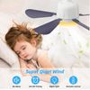Socket Ceiling Fan Light with Remote: Ceiling Fans with Lights APP Control 3-Spe