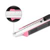 46PCS HOUSEHOLD HAND TOOL KIT SCREWDRIVER SOCKETS HAMMER TEST PEN TOOLBOX PINK