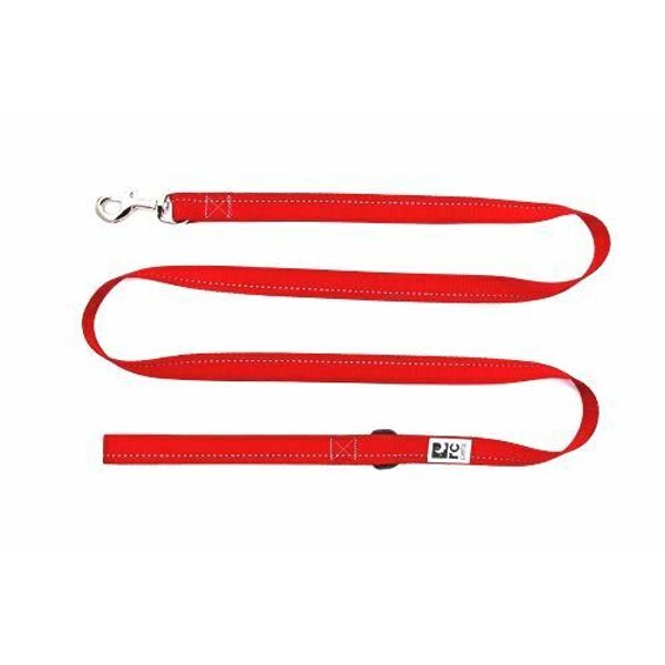 RC Pet Products Primary Collection Dog Leash, 1 Inch by 6 Feet, Red