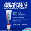 Secure Waterproof Denture Adhesive - Zinc Free - Extra Strong Hold For Upper