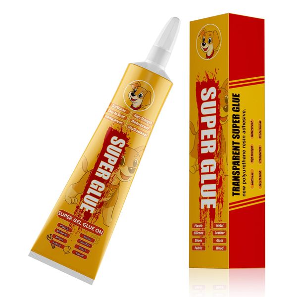 Bouaegr Super Gel Glue,2.1-Ounce, Clear