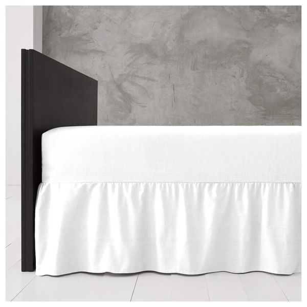 GC GAVENO CAVAILIA Valance Sheet, Polyester-Cotton, White, Single