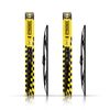 4-Pack All Season Wiper Blades size 19" & 19" Windshield Front Left & Right