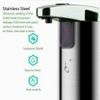 Stainless Steel Automatic Soap Dispenser  Touchless Smart Infrared Motion Sensor