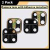 iStable 2 Pack Camera Glass Compatible With Xiaomi Redmi Note 9S / Note 9 Pro Back Camera Lens Full Repair Replacement ToolKits