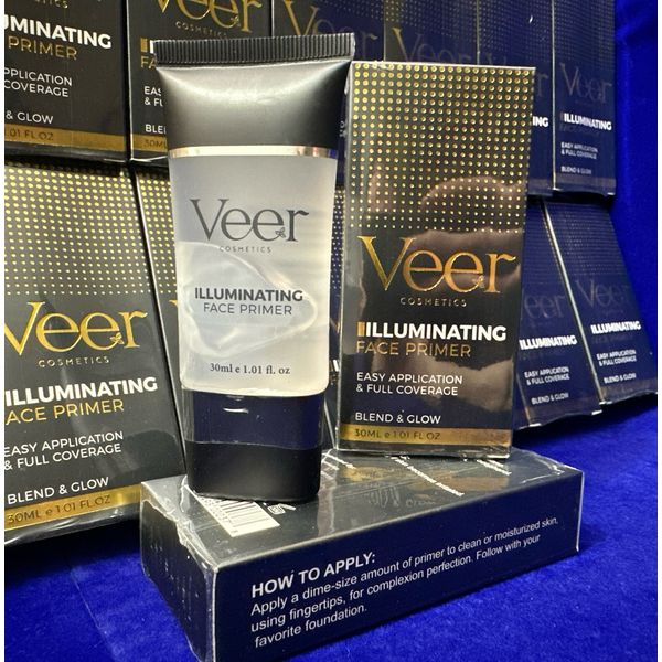 VEER Illuminating Blurring Face Primer Blend & glow 30ml 1oz  Cyclomethicone