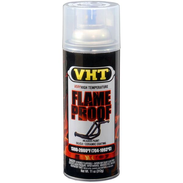 VHT Flameproof Coating Very High Heat Clear (Satin Finish)