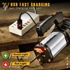 Super Bright Rechargeable Flashlight 1000000 Lumens Waterproof Portable LED