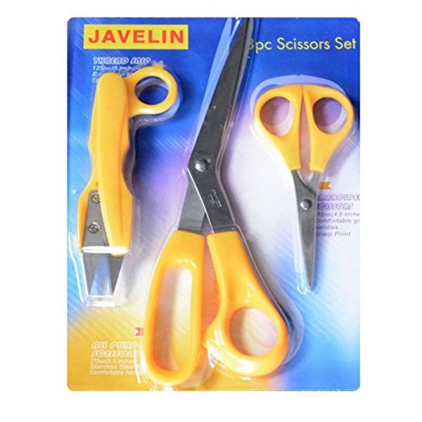 Javelin EXARP Stainless Steel 3 Piece Scissors Set