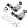 Front Left+Right Catalytic Converters For Ford Explorer 3.5L 2013 2014 2015-2019
