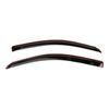 Front & Rear Window Rain Deflector Guard Smoked for Tacoma Crew
