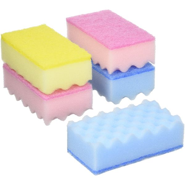 Kokubo Industry 3667 Value Choice Kitchen Sponge, Soft Type, 5 Pieces