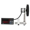 Digital Length Meter Counter Cable Wheel 110V Mechanical Length Counter Single Length Measure Tool with Control Function 0-999999