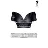 Demoniq Black Rose 2.0 Marina Top Black Einheitsgröße