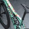 Dyedbro Mtb Frame Protector Camo Matte White, One Size