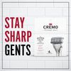Cremo - Barber Grade Razor Blades for Men | 4 Refills, Silver