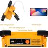 60W LED Solar Rechargeable Work Light Portable Strobe Emergency  Floodlight Camp