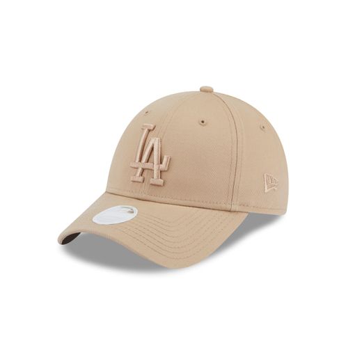 New Era Los Angeles Dodgers MLB League Essential Tonal Camel 9Forty Adjustable Women's Cap - One Size