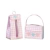 Dollhouse Miniature 1:12 Scale Pink Diaper Box Stacker Set #Sh0025