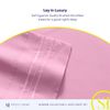 Queen Size Bed Sheets - Breathable Luxury Sheets with Full Elastic & Secure Corner Straps Built In - 1800 Supreme Collection Extra Soft Deep Pocket Bedding Set, Sheet Set, Queen, Pink
