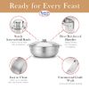 Aramco Alpine Gourmet Caldero, 13-Quart, Silver