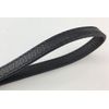 VanEnjoy Black Wristlet Keychain Genuine Leather Hand Strap