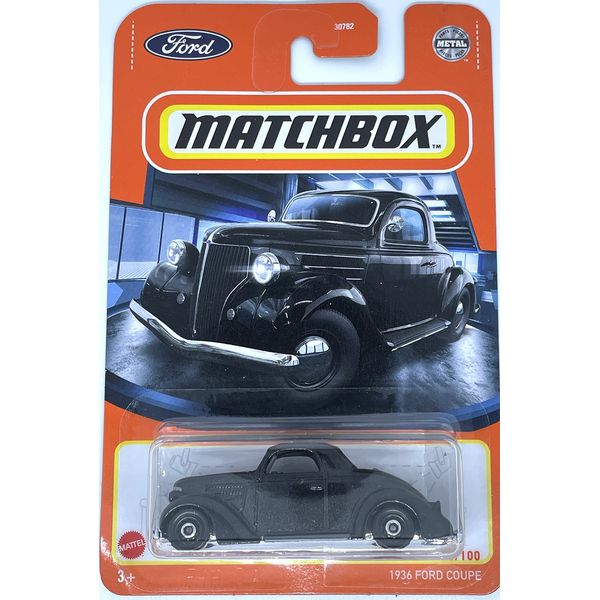 Matchbox 2022 - 1936 Ford Coupe [Black] 48/100