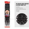 Outre Crochet Braids X-Pression Twisted Up 3X Boho Box Braid Loose Deep 28" (CTMAC)