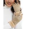 vislivin Women's Winter Warm Gloves Touchscreen Gloves with Lined, beige
