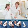 Toothpaste Squeezer,Tube Squeezer, Rotate Toothpaste Holder,2PCS Tube Squeezer Key,Holder Metal Rolling Tube Squeezer for Bathroom
