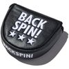 Golf Putter Headcover Simple Star Mallet Magnet (Black)