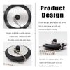 3-Pack Stainless Steel Sink Plug with Chain | Universal Drain Stopper Bath Plug for Kitchen/Bathroom/Laundry