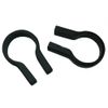 Clamp for Handlebar Adaptor KlickFix Black 31.8 mm Pair