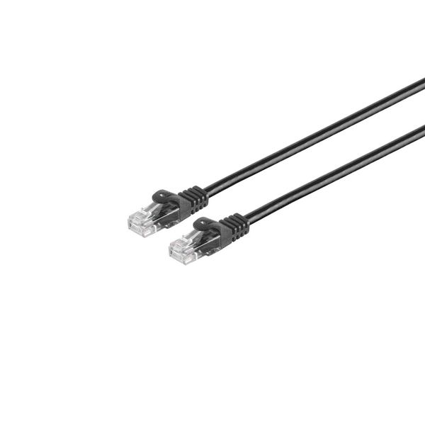 S/CONN maximum connectivity RJ45 Patchkabel CAT 7 Rohkabel U/UTP schwarz 25m