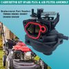 799584 594058 Carburetor Kit Spark Plug & Air Filter Assembly Compatible with B&