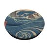 Ocean Whirlpool Hiroshige Famous Art PopSockets Standard PopGrip