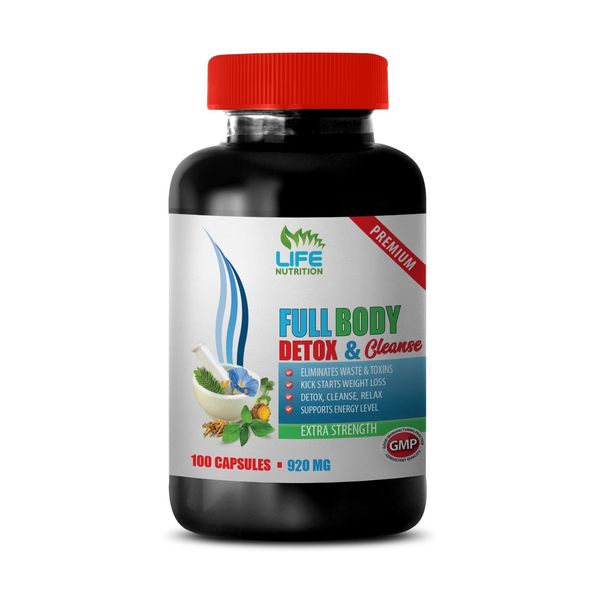 mood support - Full Body Detox & Cleanse 920mg (1) - brain and memory booster