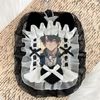 G Trigger Ruffle Lace Deco Trading Card Case, Black